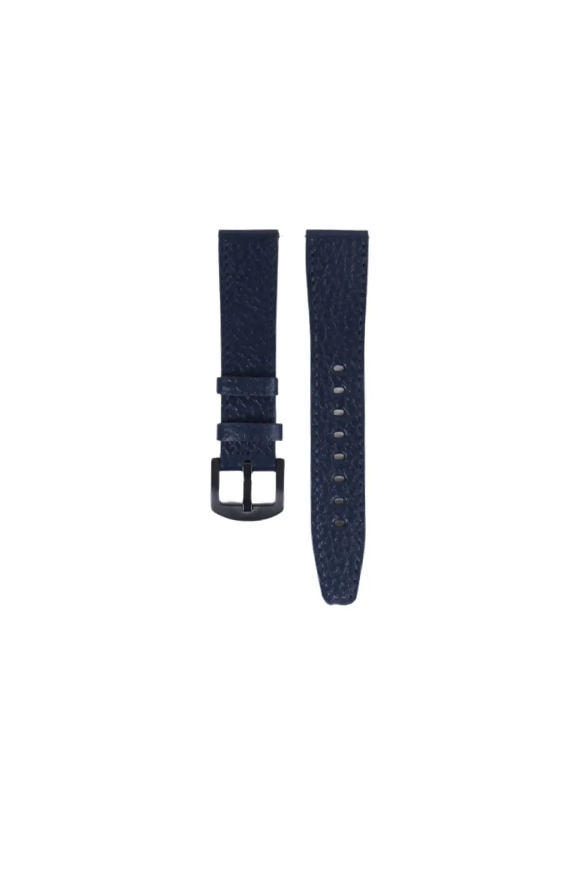 Fro LW38-43 20 mm Hakiki Deri Floter Lacivert Kordon Siyah Toka
