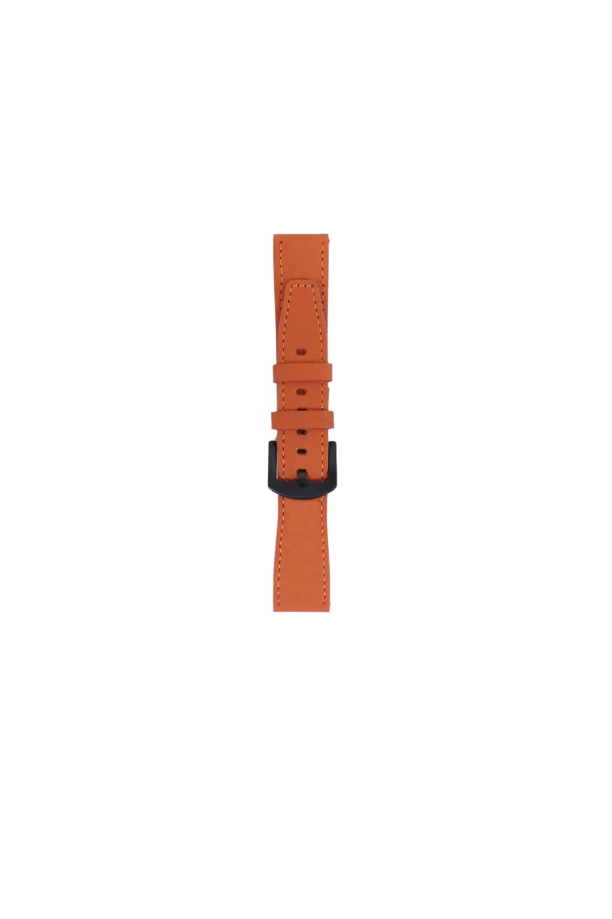 Fro LW38-43 20 mm Hakiki Deri Safiano Turuncu Kordon Siyah Toka