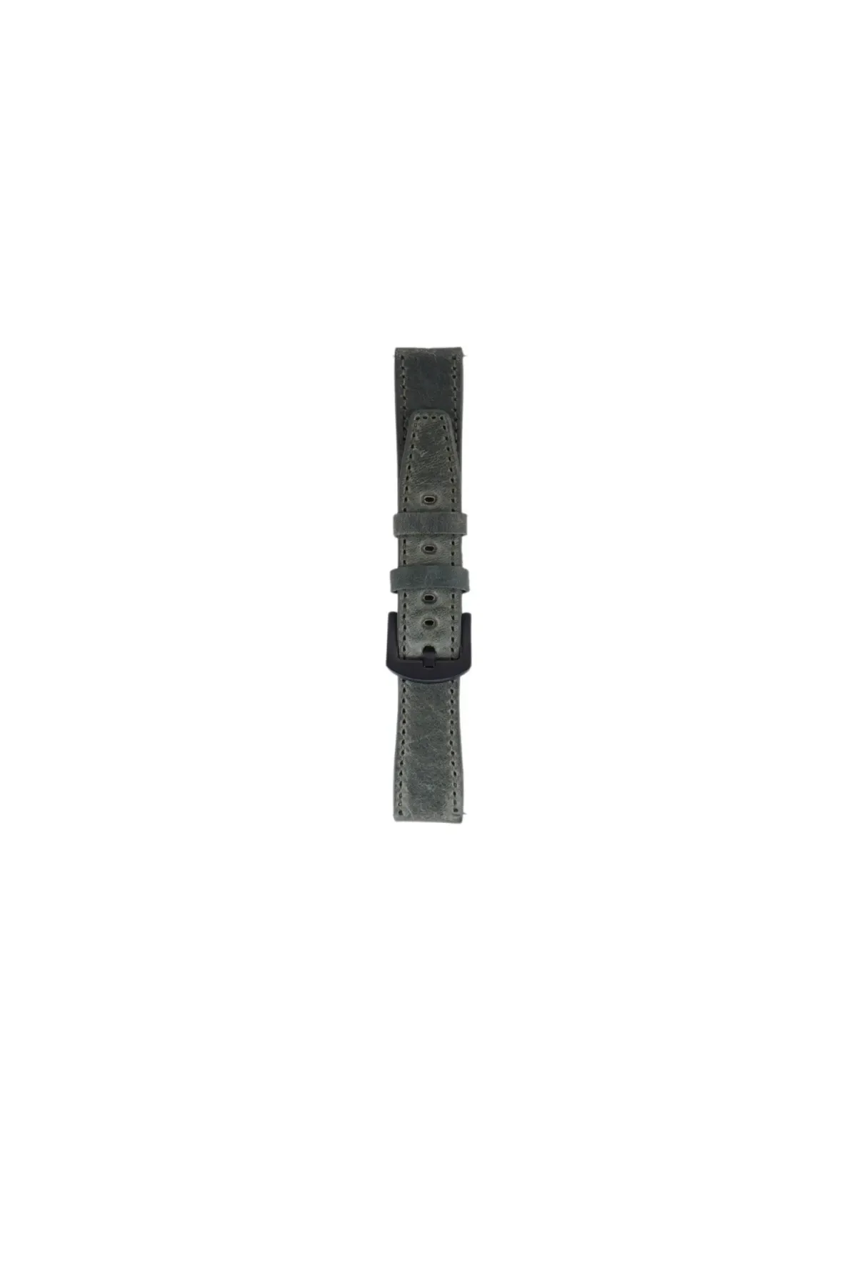 Fro LW38-43 20 mm Hakiki Deri Spor Yeşil Kordon Siyah Toka