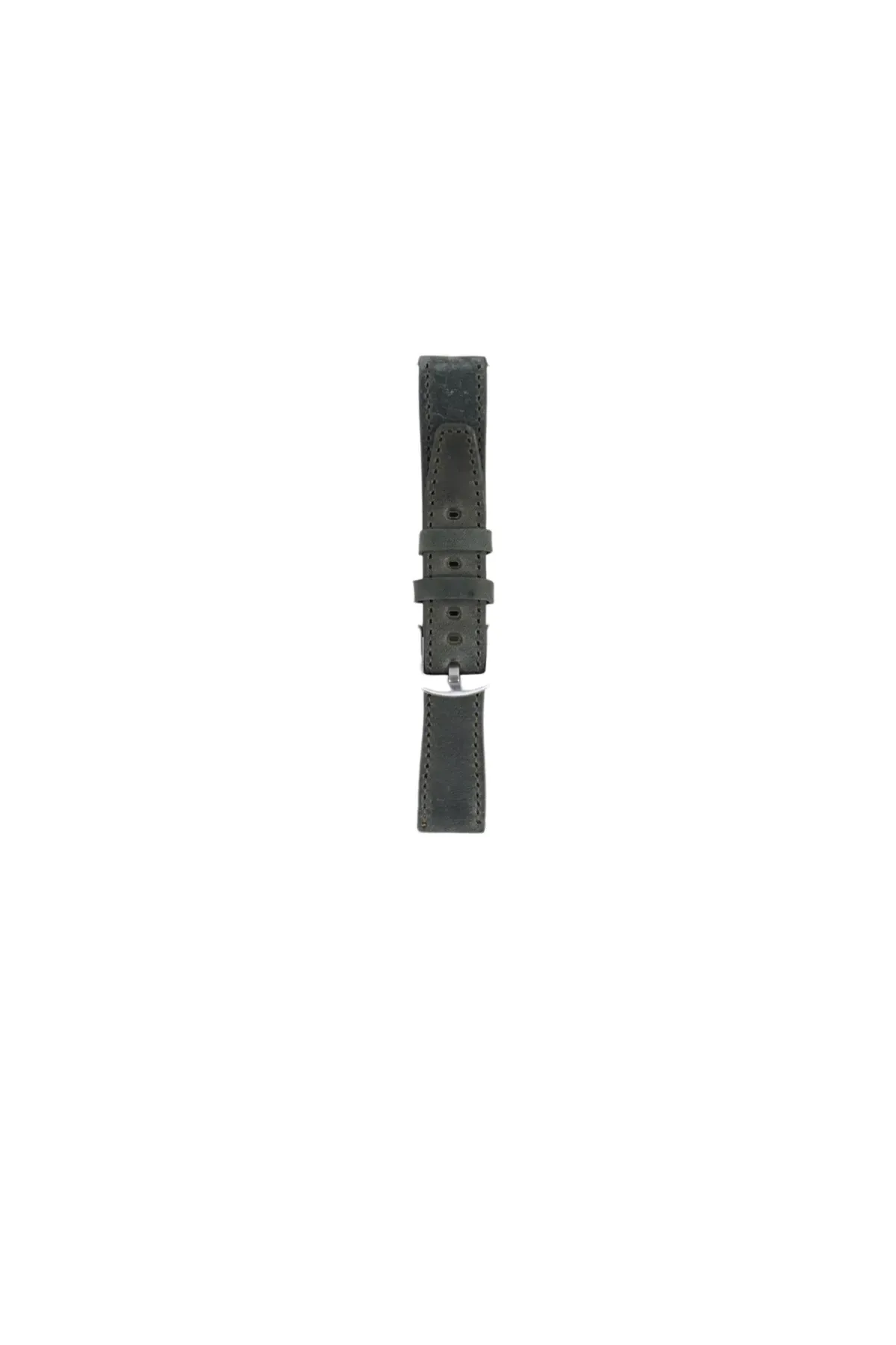 Fro LW38-43 20 mm Hakiki Deri Spor Yeşil Kordon Silver Toka