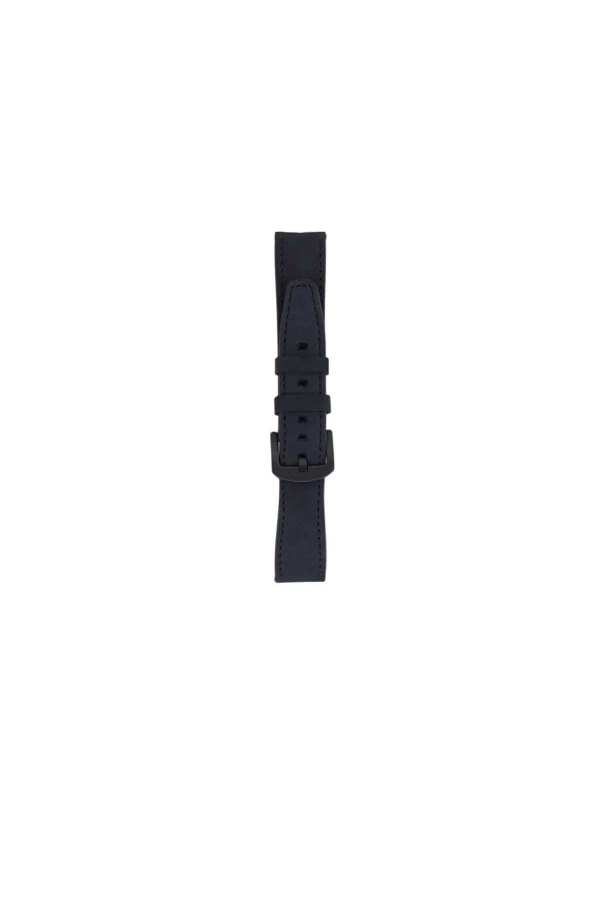 Fro LW38-43 20 mm Hakiki Deri Spor Siyah Kordon Silver Toka