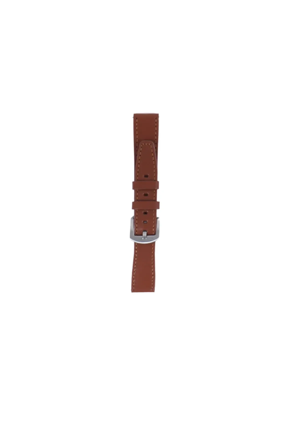 Fro LW38-43 20 mm Hakiki Deri Düz Taba Kordon Silver Toka