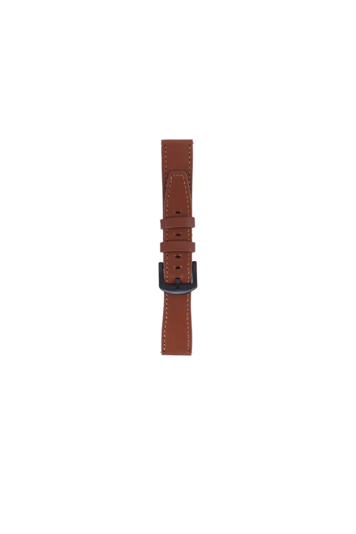Fro LW38-43 20 mm Hakiki Deri Düz Taba Kordon Siyah Toka