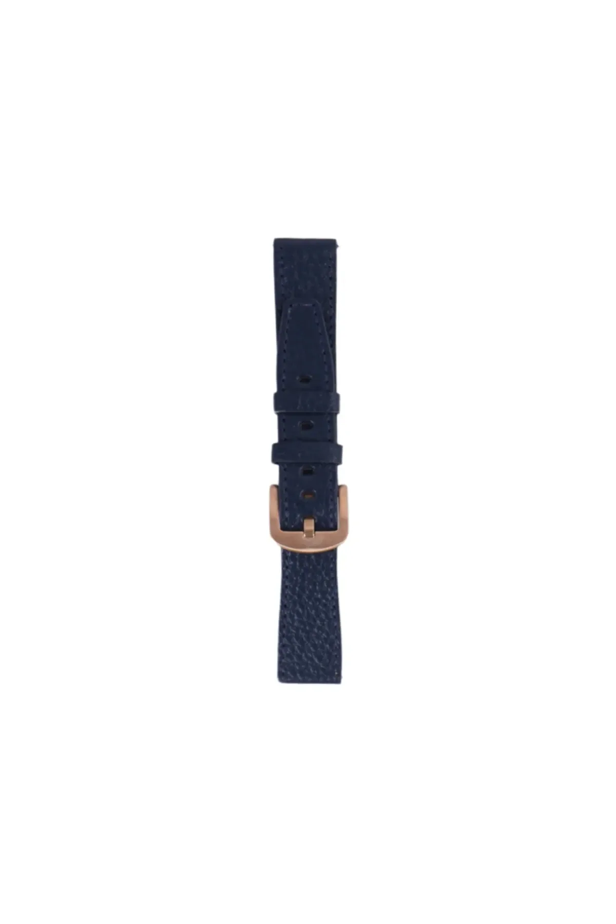 Fro LW38-43 20 mm Hakiki Deri Floter Lacivert Kordon Gold Toka